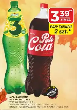 Top Market PSS Zgoda Napój gazowany Zbyszko, Polo Cola oferta