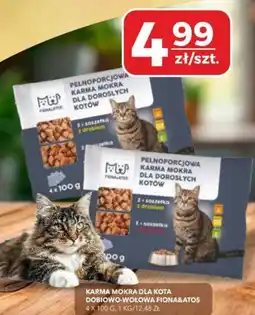 Top Market PSS Zgoda Karma Mokra dla Kota Dobiowo-Wołowa Fiona&Atos oferta