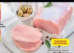 Biedronka Schab wieprzowy bez kości pakowany próżniowo Kraina Mięs oferta