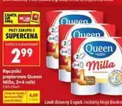 Biedronka Ręczniki papierowe Queen Milla, 2=4 rolki oferta