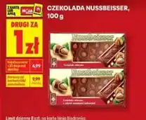 Biedronka Czekolada Nussbeisser oferta