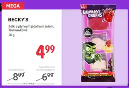 Rossmann Żelki z płynnym jadalnym żelem truskawkowe Becky's oferta