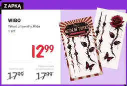 Rossmann Tatuaż zmywalny Róża Wibo oferta