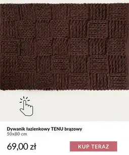 Homla Dywanik łazienkowy Tenu brązowy 50x80 cm Homla oferta