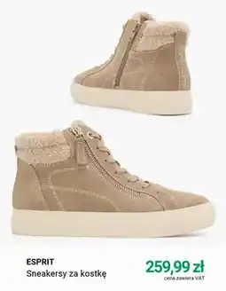 Deichmann Sneakersy za kostkę Esprit oferta