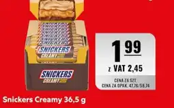 Eurocash Snickers Creamy oferta