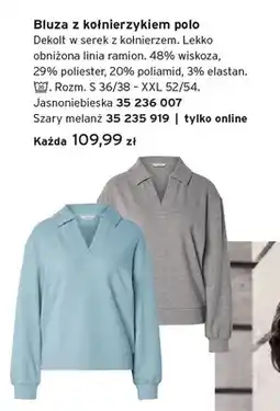 Tchibo Bluza z kołnierzykiem polo oferta