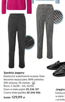 Tchibo Spodnie joggery oferta