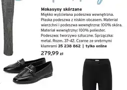 Tchibo Mokasyny skórzane oferta