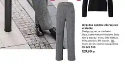 Tchibo Wygodne spodnie dżersejowe w kratkę oferta