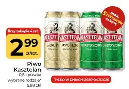 Społem Częstochowa Piwo Kasztelan oferta