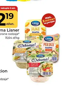 Społem Częstochowa Sałatka warzywna Lisner oferta