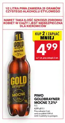 Piwo Goldbrayner Mocne 7,2%