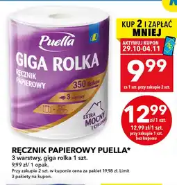 Lewiatan Ręcznik papierowy Puella 3 warstwy giga rolka oferta