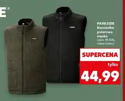 Kaufland Kamizelka polarowa męska Parkside oferta