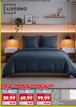 Kaufland Pościel satynowa Livarno 140x200 cm oferta