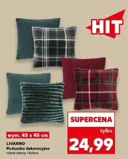 Kaufland Poduszka dekoracyjna 45x45 cm Livarno oferta
