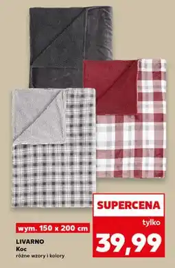 Kaufland Koc 150x200 cm Livarno oferta