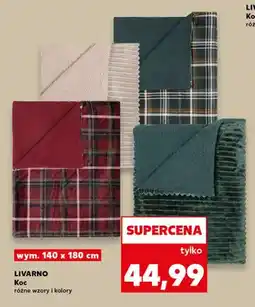 Kaufland Koc 140x180 cm Livarno oferta