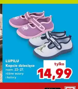 Kaufland Kapcie dziecięce Lupilu oferta