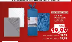 Kaufland Prześcieradło z mikrofibry Liv & Bo 90-100x200 cm oferta