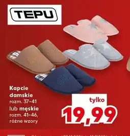 Kaufland Kapcie damskie Tepu oferta