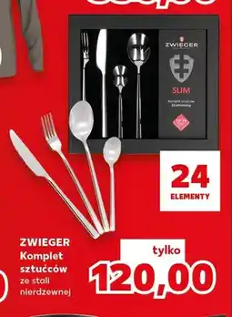 Kaufland Komplet sztućców ze stali nierdzewnej Slim Zwieger oferta