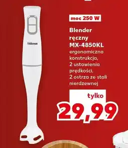 Kaufland Blender ręczny MX-4850KL Tristar oferta