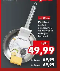 Kaufland Patelnia ze stali nierdzewnej śr. 20 cm Fackelmann oferta