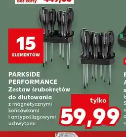 Kaufland Zestaw śrubokrętów do dłutowania Parkside Performance oferta