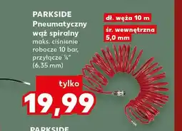 Kaufland Pneumatyczny wąż spiralny Parkside oferta