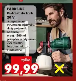 Kaufland Pistolet do farb 20V Parkside oferta