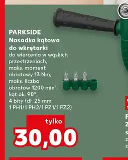 Kaufland Nasadka kątowa do wkrętarki Parkside oferta