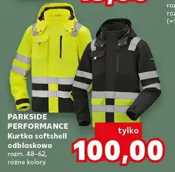 Kaufland Kurtka softshell odblaskowa Parkside Performance oferta