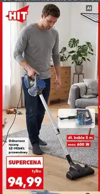 Kaufland Odkurzacz ręczny przewodowy SZ-1926KL oferta