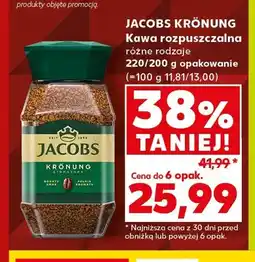 Kaufland Kawa rozpuszczalna Jacobs Krönung oferta