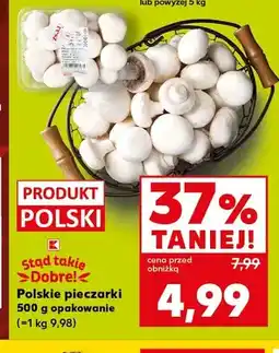 Kaufland Pieczarki polskie Stąd Takie Dobre! oferta