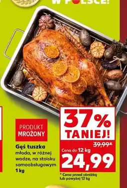 Kaufland Gęś tuszka młoda oferta