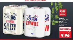 Kaufland Piwo Żywiec 5,5% 4-pak oferta