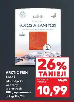 Kaufland Łosoś atlantycki wędzony w plastrach Arctic Fish oferta