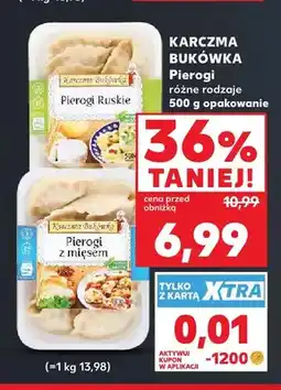 Kaufland Pierogi Karczma Bukówka różne rodzaje oferta