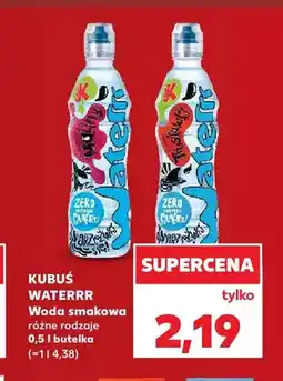 Kaufland Woda smakowa Kubuś Waterrr oferta