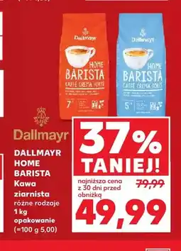 Kaufland Kawa ziarnista Dallmayr Home Barista oferta