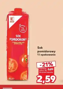 Kaufland Sok pomidorowy K-Classic oferta