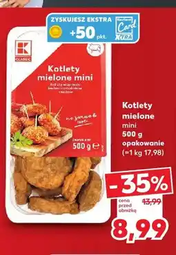 Kaufland Kotlety mielone mini K-Classic oferta