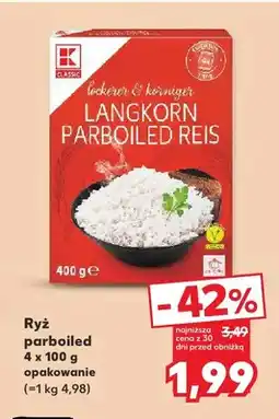 Kaufland Ryż parboiled K-Classic oferta
