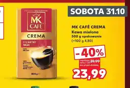 Kaufland Kawa mielona MK Café Crema oferta