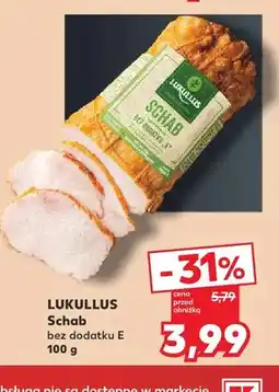 Kaufland Schab bez dodatku E Lukullus oferta