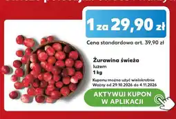 Kaufland Żurawina świeża oferta