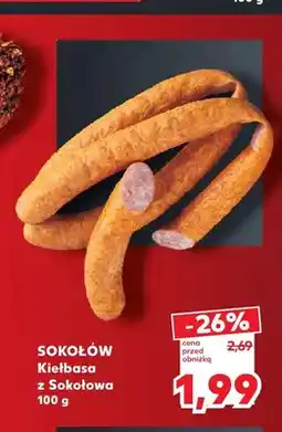 Kaufland Kiełbasa z Sokołowa Sokołów oferta